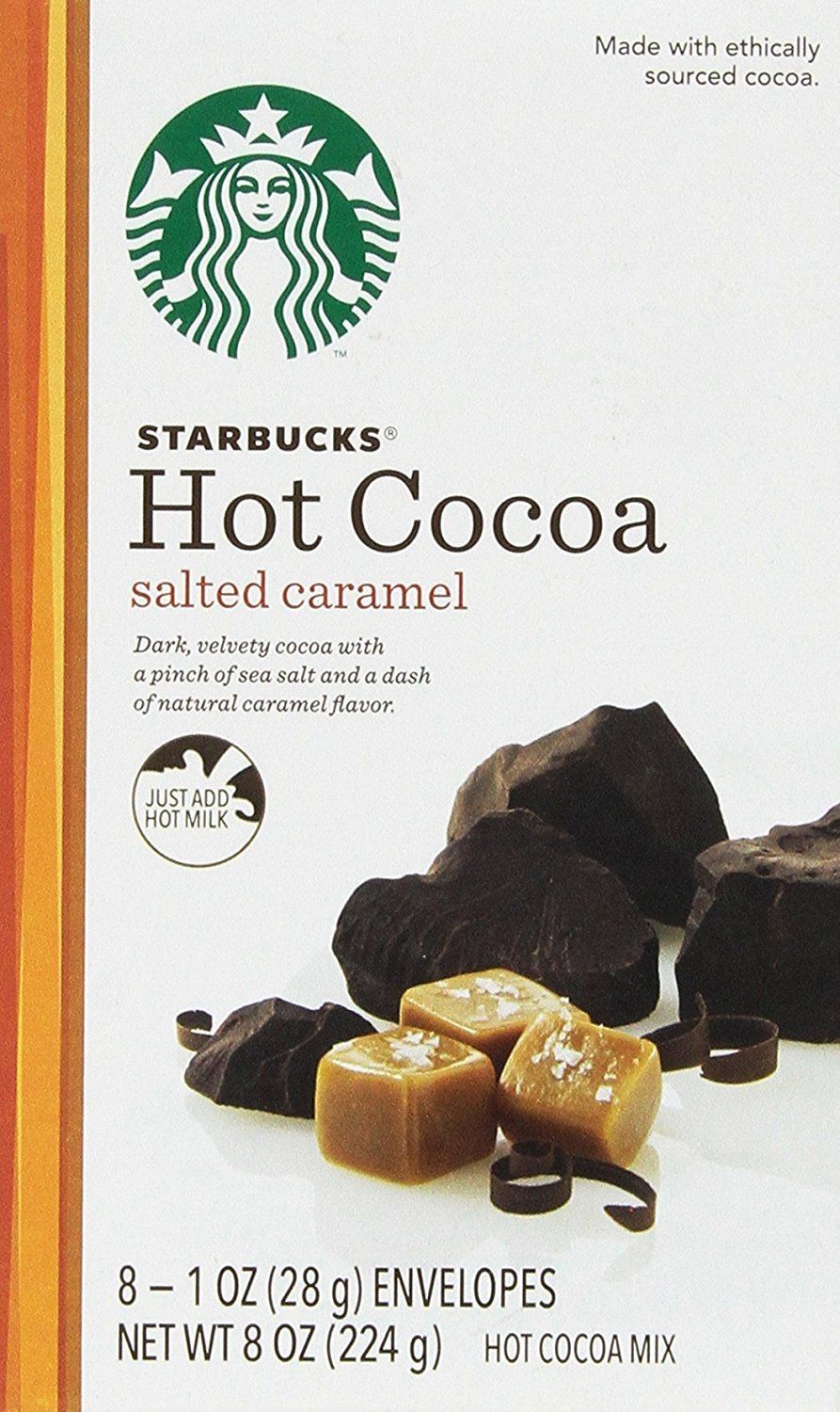 Starbucks Salted Caramel Hot Cocoa Mix, 8 pack