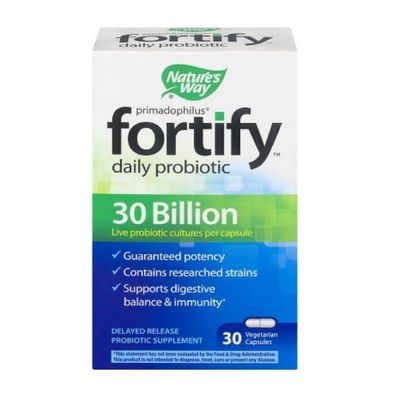 Nw Fortify Daily Probioti Size 30ea NatureS Way Fortify Daily Probiotic 30ea