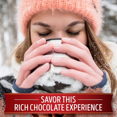 Swiss Miss Indulgent Collection Rich Chocolate Flavor Hot Cocoa Mix, 8 Count 10.64 oz 12-Pack