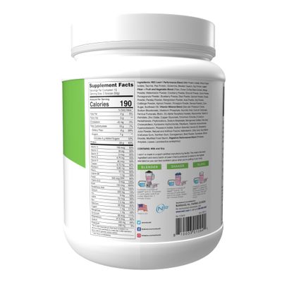 Nutrition 53 Lean 1 Meal Replacement Powder for Weight Loss, Fat Burner, Appetite Control Regular Tub 2500cc Strawberry (15 Servings)