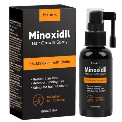 Minoxidil for Men and Women Hair Growth, 5 Minoxidil for Men Beard Growth,Hair Regrowth Treatment for Thinning Hair and Hair Loss Fl Oz, 2