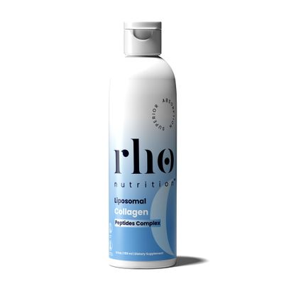 Rho Nutrition Liposomal Collagen Peptides - High-Absorption Liquid Collagen Supplement - Supports Skin Elasticity, Joint Health, and Overall Vitality for Healthy Aging, 5 fl oz