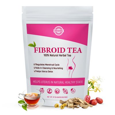 Laicuherb Fibroids Herbal Tea for Women Get Pregnant Fast Hormone Balance, 10 Teabags Fertility Tea for Women Ovarian, Natural Detox Womb to Warm Uterus and Detox