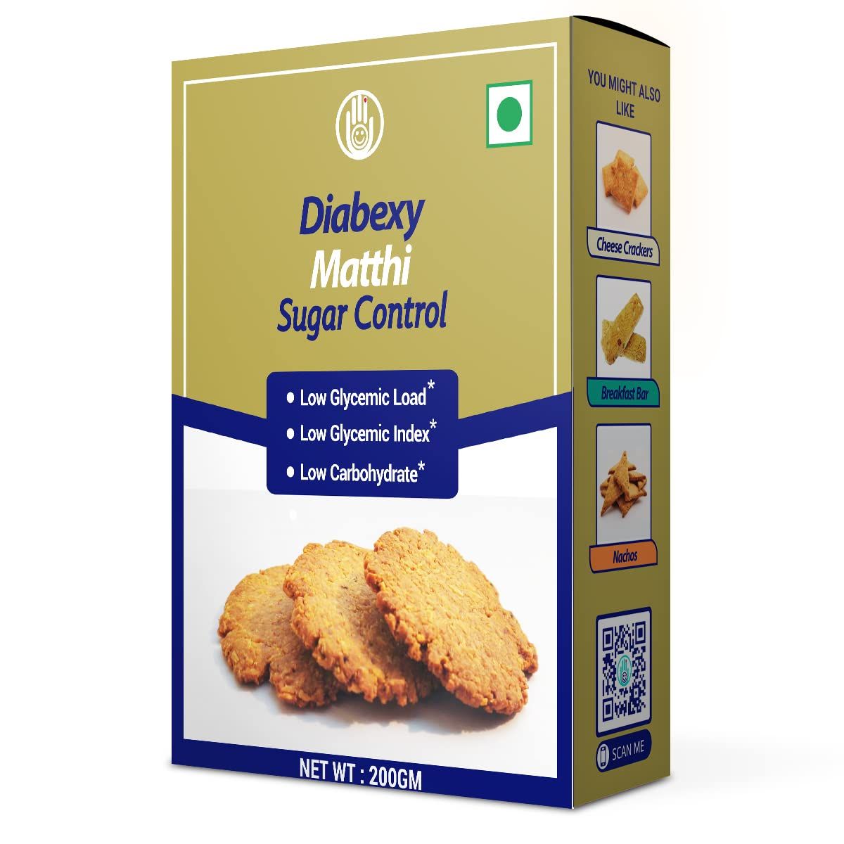 Diabexy Diabetic Food Products Sugar Free Matthi- 175g