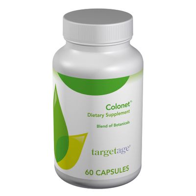 Targetage by Maison Beljanski - Colonet Dietary Supplement - Colon Cleanse Digestive Health - 60 Capsules