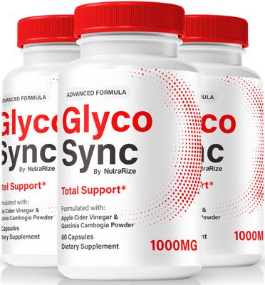 3 Pack Glyco Sync Pills, Official GlycoSync Glyco Optimizer Formula, All-Natural Ingredients to Support Stable Levels, Balance Overall Health, Premium Glyco Sync Pastillas Review 180 Capsules