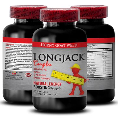 energy booster vitamins - LONGJACK SIZE UP ALL NATURAL FORMULA - Longjack tongkat ali for men, Sexual enhancement pills, Tongkat ali root, libido booster, male fertility supplement, 1 Bot 60 Caps