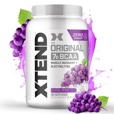 Xtend XTEND Original BCAA Powder 7g BCAA and 2.5g L-Glutamine, Sugar Free Post Workout Muscle Recovery Drink with Amino Acids for Men Women, 90 Servings