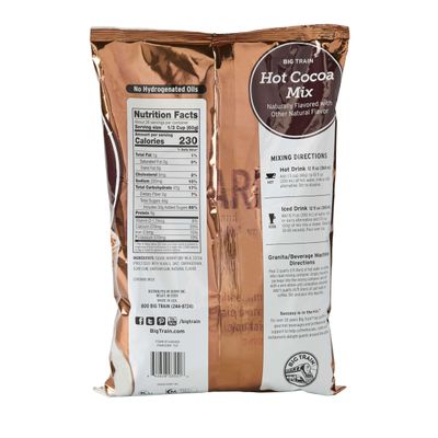 Big Train Hot Cocoa Beverage Mix, 3.5 Pound Pack of 1