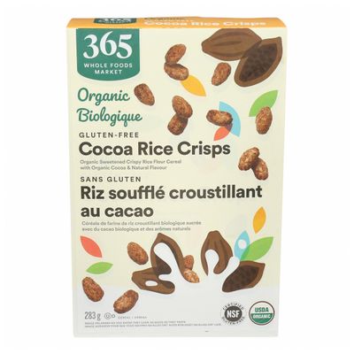 365 by Whole Foods Market, Organic Cocoa Crisps Cereal, 10 Ounce