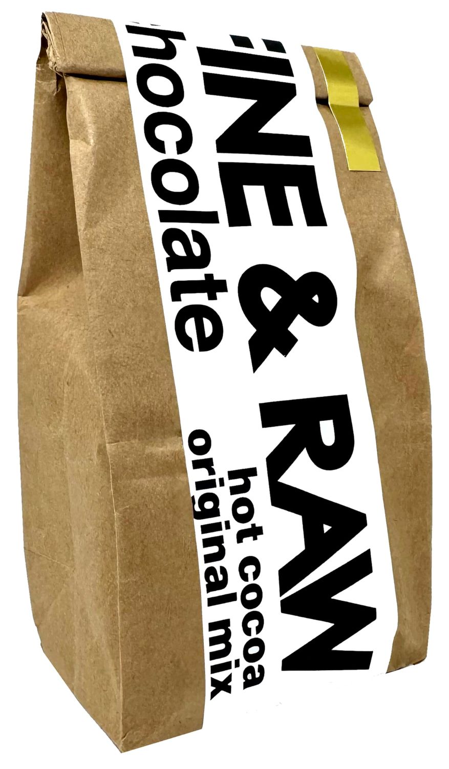 Fine Raw Vegan Hot Cocoa Mix, Dairy-Free Hot Chocolate Mix - Original Mix Instant Plant Based Hot Chocolate with Organic Cacao and Organic Coconut Sugar - Made in Brooklyn 12 Ounce