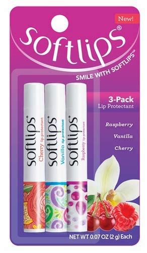 Softlips Slim Sticks Classic Flavor Pack 2 Packs of 3