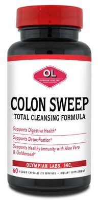 Olympian Labs Colon Sweep, 60 Veggie Capsules, Digestive Health, Detoxification, Healthy Immune System, 30 Servings