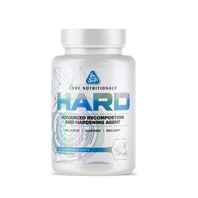 Core Nutritionals Platinum Hard Advanced Recomposition and Hardening Agent, Cortisol Management and Hormonal Production Support 84 Capsules