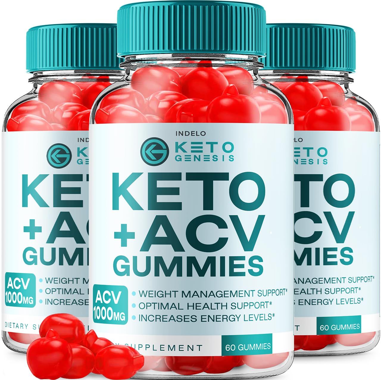 3 Pack Keto Genesis ACV Gummies - Advanced Gummies Ketogenesis Plus Weight Management ACV Gummies Apple Cider Vinegar Genesis Keto ACV Gummies Dietary Supplement Reviews 180 Gummies