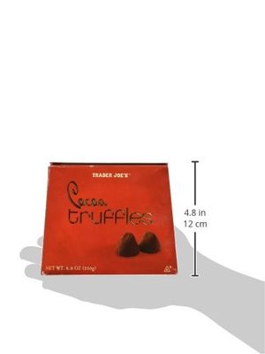 Trader Joes Cocoa Truffles....8.8 Oz. Box