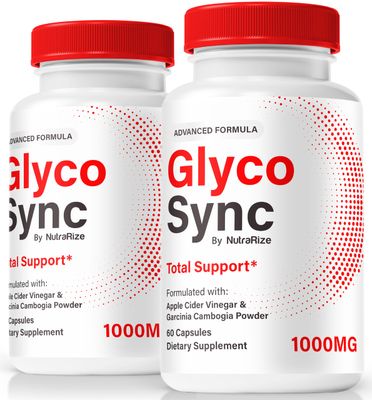 2 Pack Glyco Sync Pills, Official GlycoSync Glyco Optimizer Formula, All-Natural Ingredients to Support Stable Levels, Balance Overall Health, Premium Glyco Sync Pastillas Review 120 Capsules
