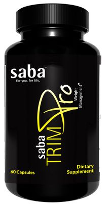 Saba TrimPro - Thermogenic Fat Burner - Weight Loss, Appetite Suppressant, Energy Booster - Premium Vitamins, Minerals Plant Ingredients More - 60 Natural Diet Pills