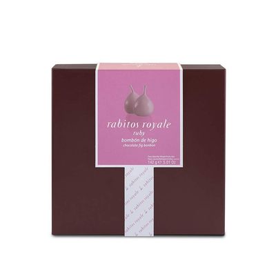 Rabitos Royale Ruby Chocolate Covered Fig 8 Pieces 142g