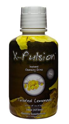 X-Pulsion by Herbal Extreme 16oz Instant Cleansing Detox Drink Twisted Lemonade