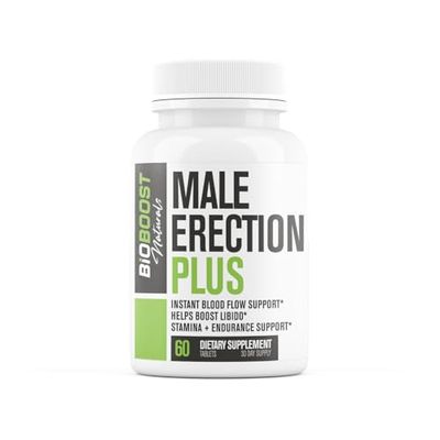 Male Performance Plus Pills for Men Fast Acting Powerful Blood Flow Circulation to Ensure Male Performance, Desire, Girth, Sensitivity Thickness Natural Safe 3rd Party Tested - 60 Tablets