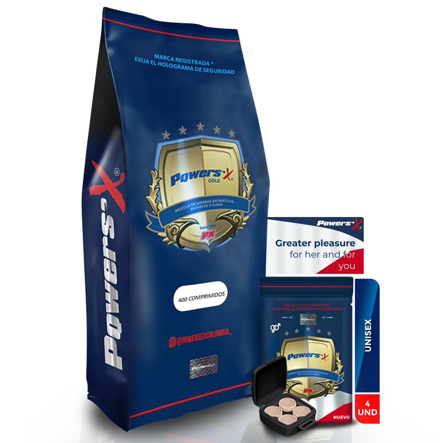 Powers X - Male Performance Supplement Natural Drive Booster Bigger Long-Lasting Erections Vitality Confidence Enhancer Fast-Acting Non-Addictive Formula 20