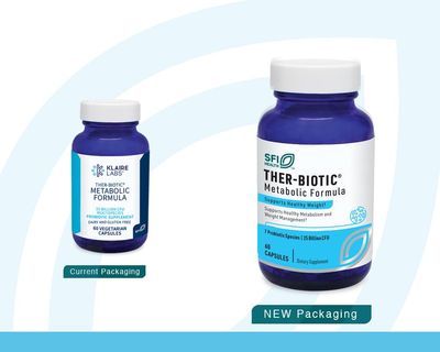 Klaire Labs Ther-Biotic Metabolic Formula Probiotic - Lactobacillus Bifidobacterium Species - Healthy Weight Management, Metabolism Immune Support - Vegetarian 25b CFU for Adults 60 Capsules