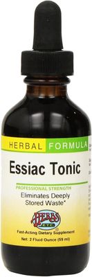 Herbs Etc. Essiac Tonic - Herbal Liquid Supplement for Digestive Immune Health - Formula Aids Liver Skin Health - Gluten-Free Vegan Liquid Supplement - 2 fl oz