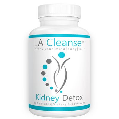 LA Cleanse Kidney Support Supplement - 60 Capsules - 200 mg Cranberry Extract with Astragalus Root, Uva Ursi Leaf Powder, Chanca Piedra Powder for Kidney Detox Cleanse Overall Urinary Wellness