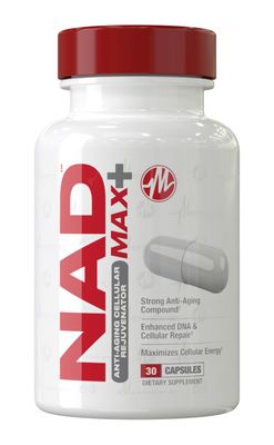 Metabolic Nutrition NAD MAX Plus 450mg of NAD Fenugreek, Quercetin, Resveratrol and Fo-ti Extract for Anti-Aging Cellular Rejuvination, Also Supports Cellular Energy,30 Vegetable Capsules
