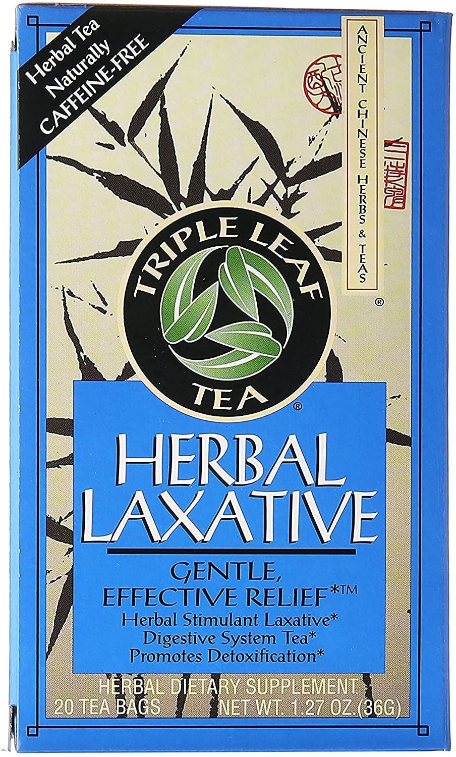 Triple Leaf Tea Natural, Herbal Laxative 0.07 ozPack of 2