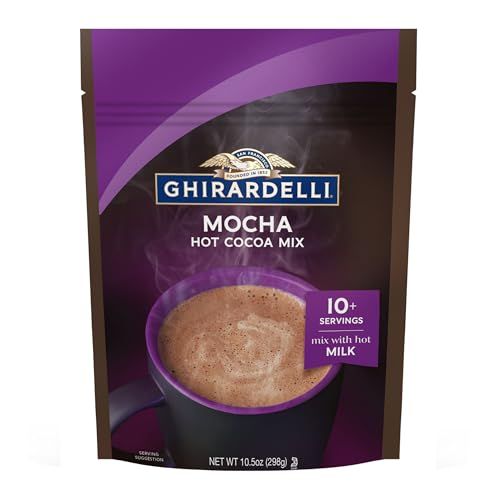 GHIRARDELLI Mocha Hot Cocoa Mix, 10.5 OZ