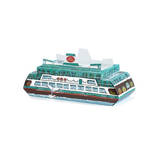Seattle Chocolate Ferry Boat Truffles Gift Box, 4 Ounces