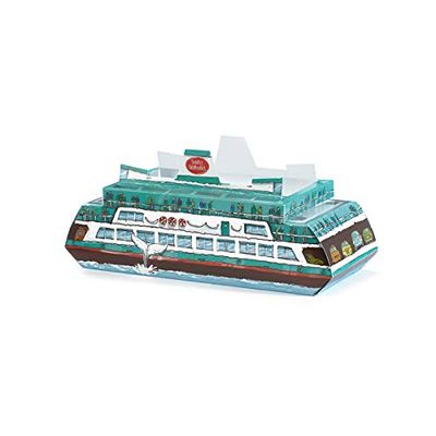 Seattle Chocolate Ferry Boat Truffles Gift Box, 4 Ounces
