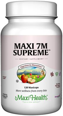 Maxi-Health 7M Supreme High Potency Probiotic Acidophilus Formula, 120 Count