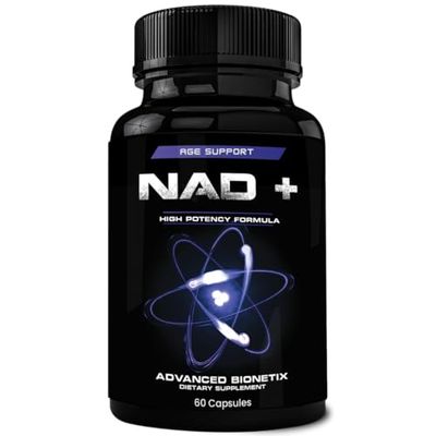 Advanced Bionetix NAD Supplement with Nicotinamide Riboside Plus Resveratro, Quercetin, Betaine wRiboYOUNG for True Anti Aging
