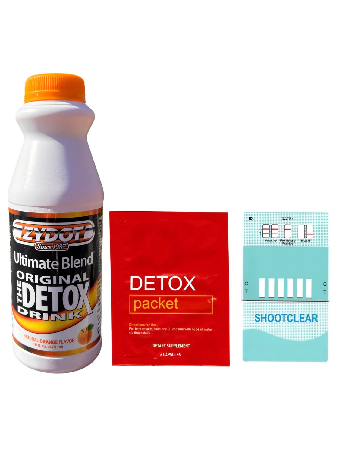 Shootclhear Detox Drink Detox kit Herbal Pills 6 Panel Test - Quickly Cleanse and Detox Body