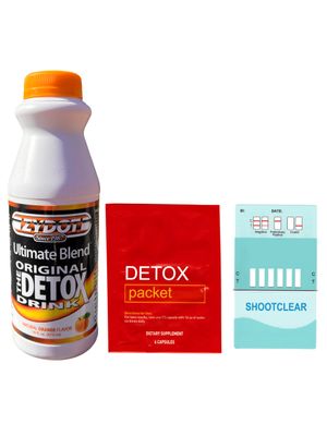 Shootclhear Detox Drink Detox kit Herbal Pills 6 Panel Test - Quickly Cleanse and Detox Body