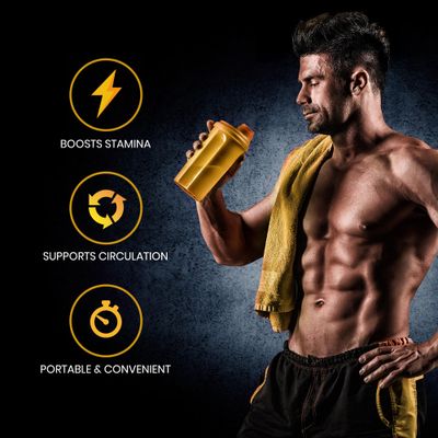 Titan Tonics Male Enhancement Supplement - Testosterone Booster for Men with Nitrosigine, L-Citrulline, Horny Goat Weed Tongkat Ali - for Performance, Enlargement, Libido Drive, 12 Stick Packs