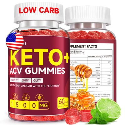 Advanced Keto ACV Gummies - Natural, Organic, Vegan, 2 Pack