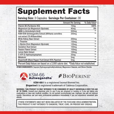 Gaspari Nutrition Cytolean PM: Nighttime Fat Burner with Melatonin Sleep Support, Stress Reduction, Stimulant Free, Vegan Friendly 90 Capsules