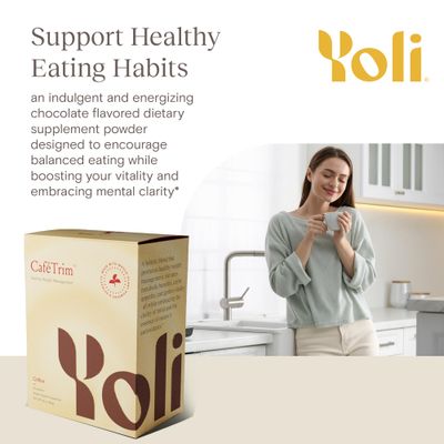 Yoli Caf Trim - Food Craving Suppressant - Coffee Flavored Powder