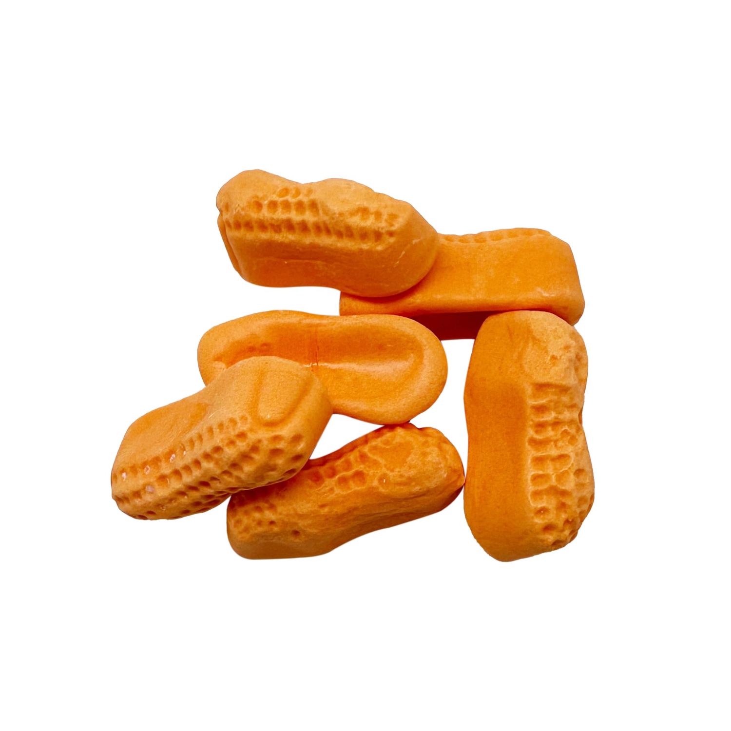 Blair Candy Classic Circus Peanut Candy 1 Lb Resealable Stand Up Bag Soft and Chewy Old Fashioned Candies Classic Flavor and Orange Peanut Shape