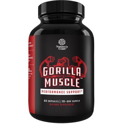 Extra Strength Testosterone Booster for Men - Natural Testosterone Supplement for Men with Horny Goat Weed Maca Root Tongkat Ali and Saw Palmetto Extract for Muscle Enlargement Stamina and Strength