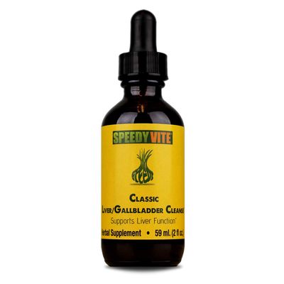 SpeedyVite Classic Herbal LiverGallbladder Cleanse and Detox 2 fl oz Drops - Milk Thistle, Dandelion Root and More