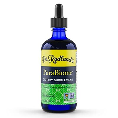 Dr. Rydlands Herbal Supplement Created by KidsWellness, Effective on Adults Children ParaBiome Advanced Cleanse and Digestive Support Made with Black Walnut, Clove, Wormwood 4 Ounce Bottle