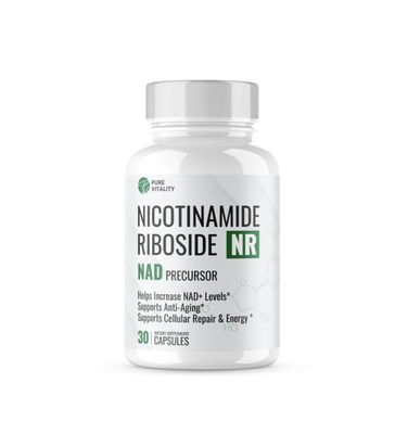 NAD Supplement New Nicotinamide Riboside NAD NR Flush Free NMN Alternative Boost Natural NAD for Anti-Aging Effects, Longevity Cognitive Function - 30 Day Supply