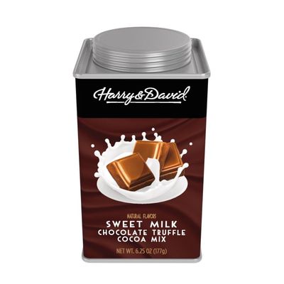 Harry David Truffle Cocoa Mix, Sweet Milk Chocolate, 6.25 Ounce