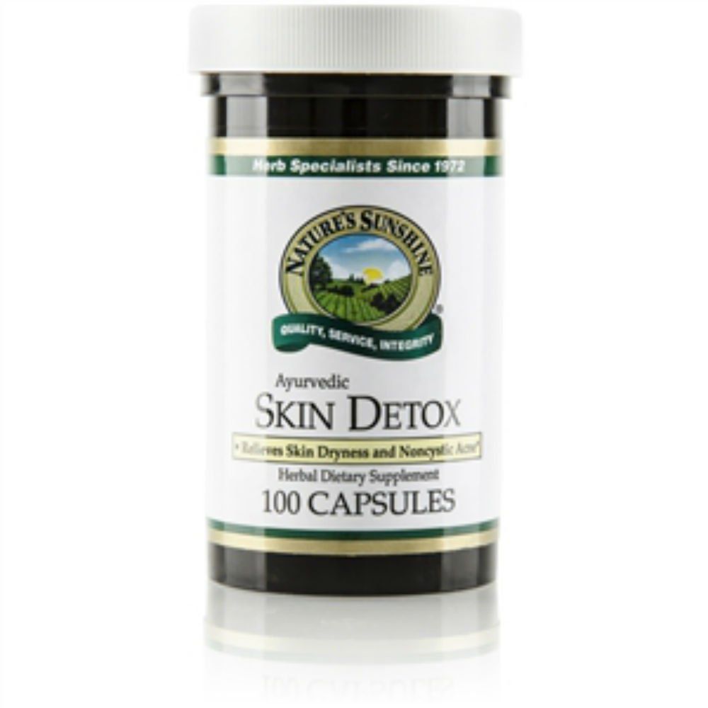 Natures Sunshine Ayurvedic Skin Detox 100 Capsules