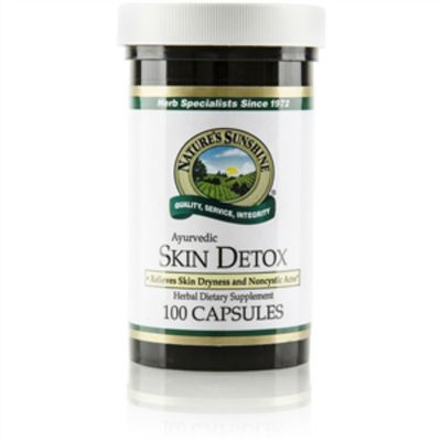 Natures Sunshine Ayurvedic Skin Detox 100 Capsules